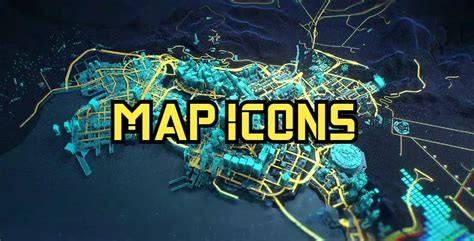 Cyberpunk 2077 Map Icons | Cyberpunk Central