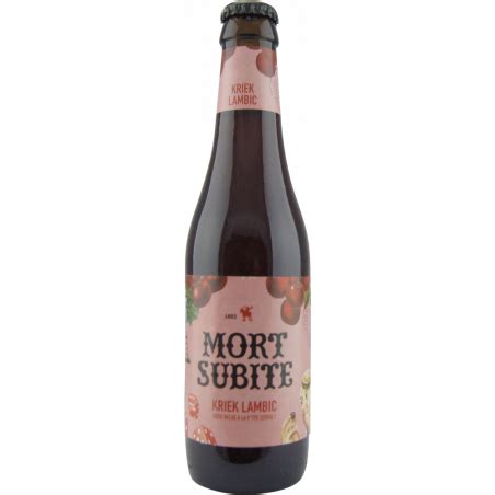 Mort Subite Kriek Lambic 33cl Le meilleur de la bière en bouteilles