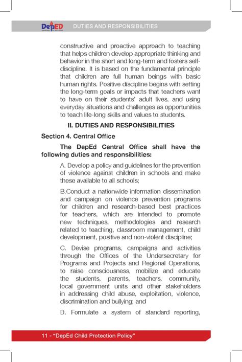 DepEd Child Protection Policy Booklet by DepEd Philippines - Issuu