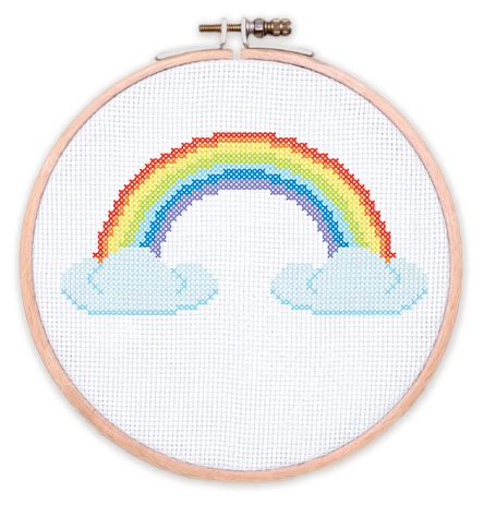 Rainbow Cross Stitch