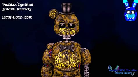 Ignited golden freddy (remake) (feddos) by SuedaxySFM on DeviantArt