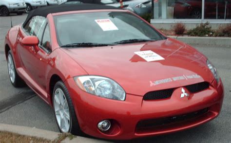 Mitsubishi Eclipse Spyder Gt Convertible L V Auto