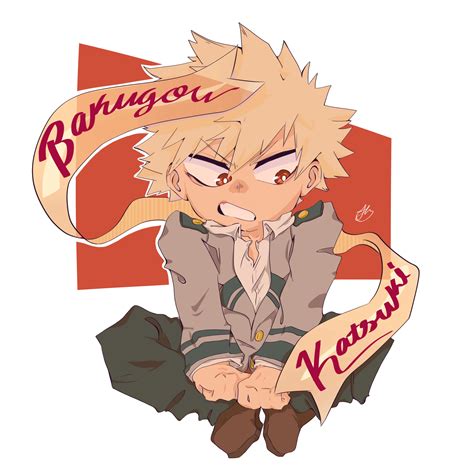 Bakugou Katsuki Boku No Hero Academia My Hero Academia Kacchan