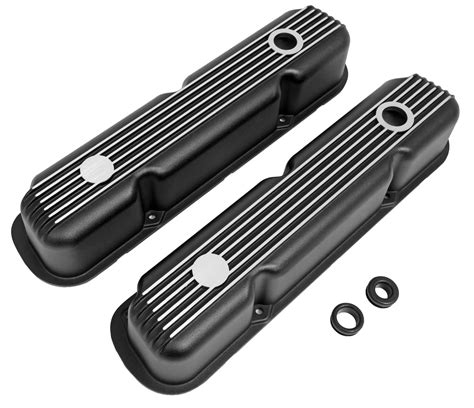 Summit Racing Sum 440421 1 Summit Racing™ Diecast Aluminum Valve Covers Summit Racing