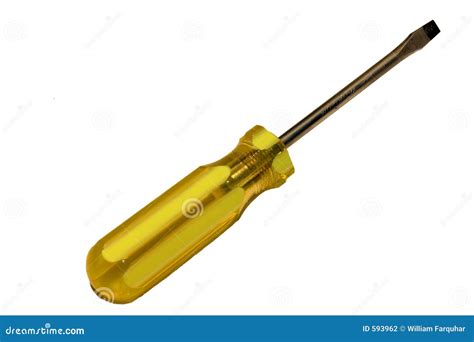 Flathead Screwdriver Stock Photography - Image: 593962