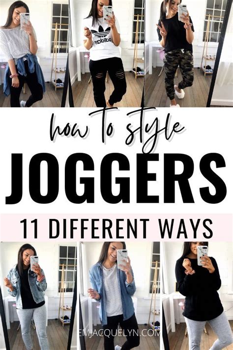 How To Wear Joggers Without Looking Frumpy Easy Style Rules And 20 Outfit Ideas Easy Fashion