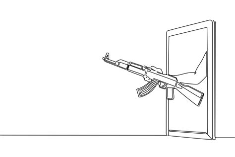 How To Draw A Gun Ak 47