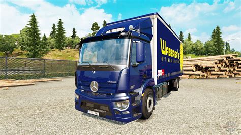 Mercedes Benz Antos Tandem For Euro Truck Simulator 2