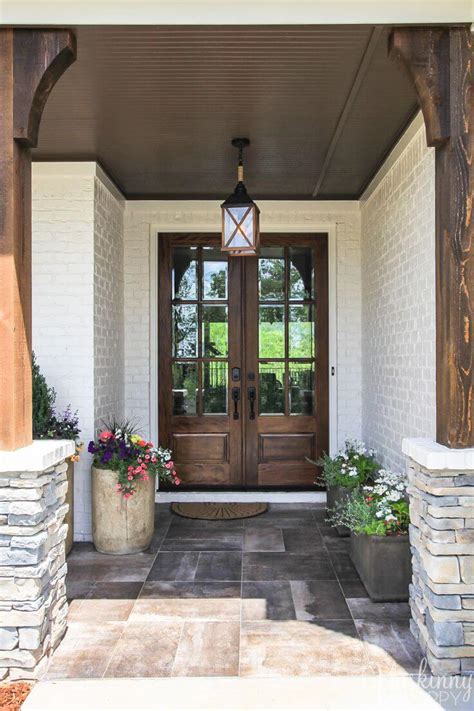 Farmhouse Front Door Decor Ideas What Up Now