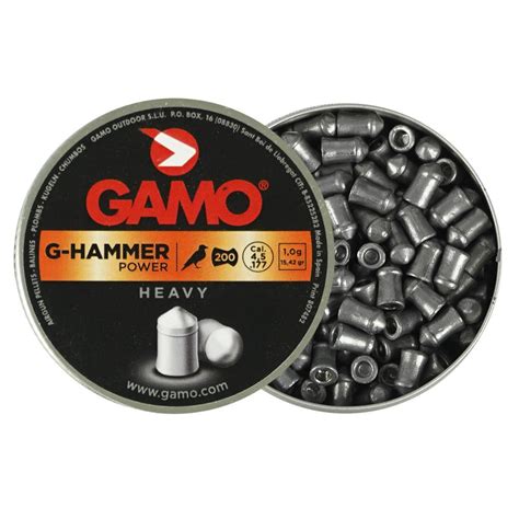 Chumbinho Para Carabina Gamo Cal 4 5mm G Hammer Power Heavy Lata C