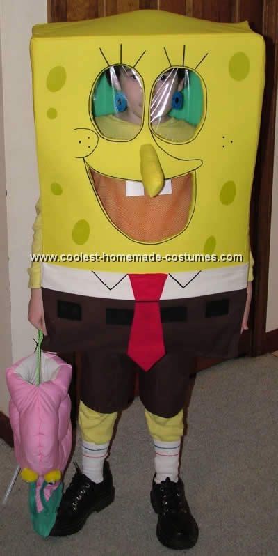 65 Coolest Homemade Spongebob Costume Ideas Spongebob Costume Spongebob Costume Diy Spongebob