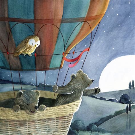 16 个 Hot air balloon 点子 氣球 插畫 童话插图