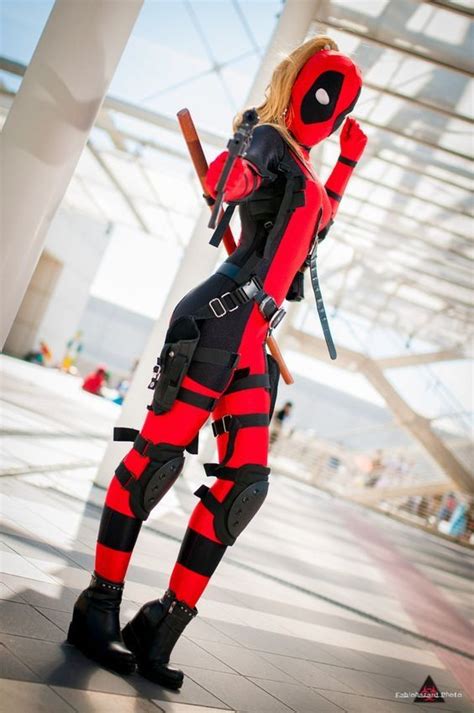 The 50 Best Trending And Outrageous Halloween Costume Ideas Deadpool Cosplay Cosplay Woman