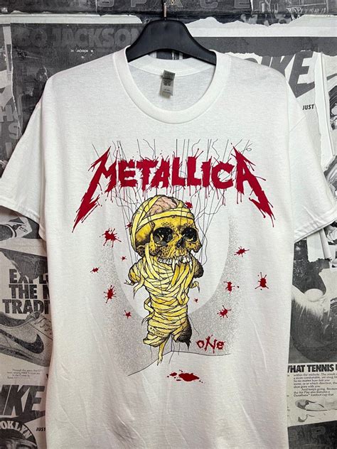 ORIGINAL METALLICA OFFICIAL UK BAND MERCHANDISE, Men's Fashion, Tops ...