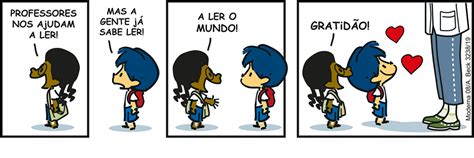 Tirinha Armandinho Escola - Blog de Geografia: Tirinha do Armandinho - Professores nos ajudam a ler