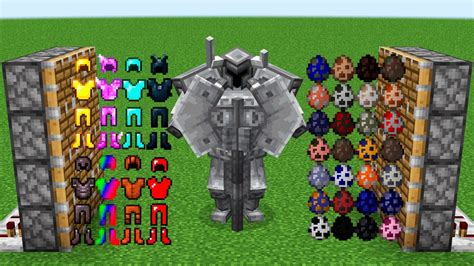 X40 Ferrous Wroughtnaut And All New Armors And X100 Eggs Minecraft