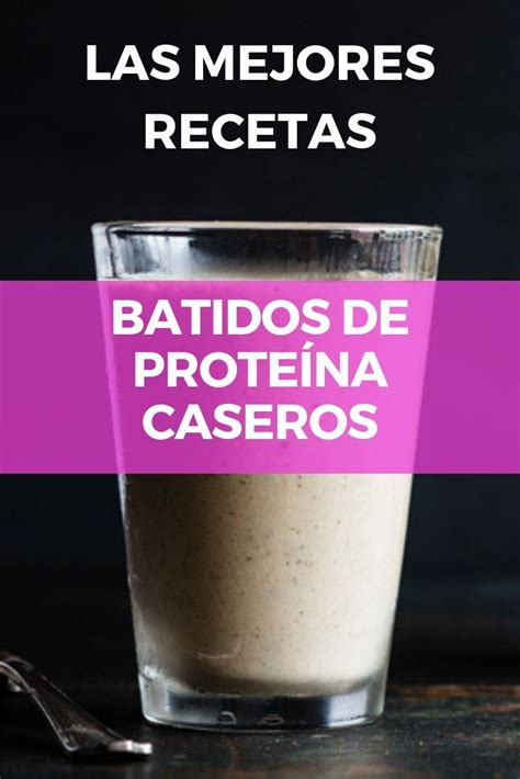 BATIDOS DE PROTEÍNAS 4 Recetas FÁCILES y RÁPIDAS para hacer en casa