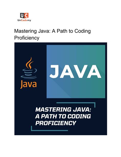 PPT Mastering Java A Path To Coding Proficiency PowerPoint