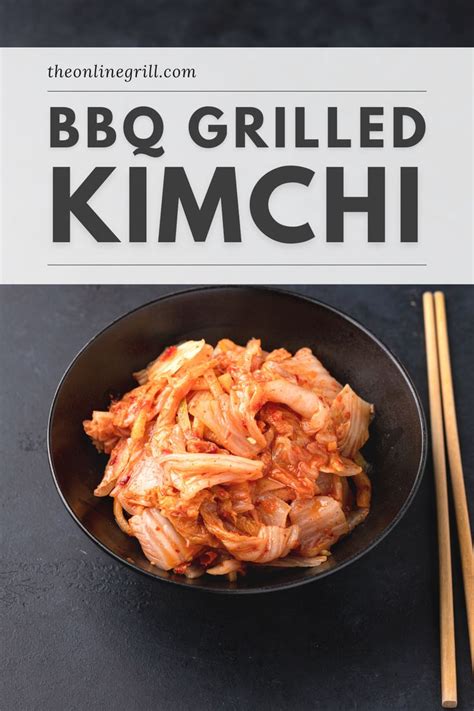 Grilled Kimchi [Easy Korean BBQ Side Dish] | Recipe in 2023 | Korean ...