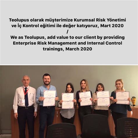 Kurumsal Risk Y Netimi Ve Kontrol E Itimi