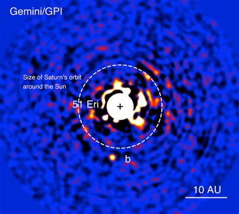 Des astronomes photographient une exoplanète géante gazeuse plus jeune