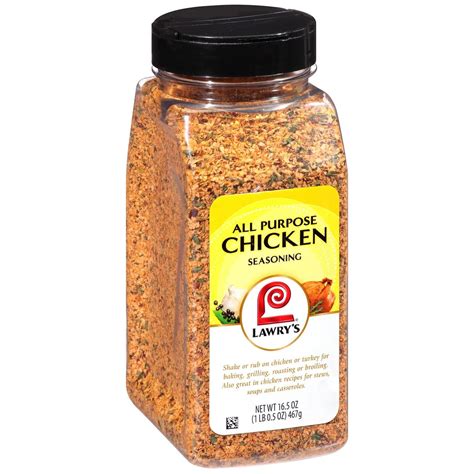 Product Of Lawrys All Purpose Chicken Seasoning 165 Oz