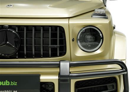 2022 Mercedes AMG G63 In Kalahari Gold Magno Stoubbiz Ae