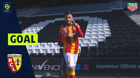 Goal Jonathan CLAUSS 22 RC LENS ANGERS SCO RC LENS 2 2 20 21