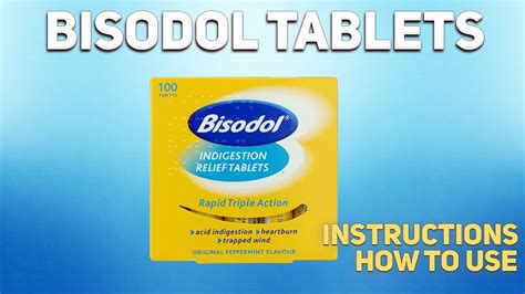 Bisodol Tablets How To Use Uses Dosage Side Effects Contraindications Youtube