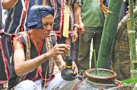 Traditional Worship Ritual Of Jrai Ethnic Minority People