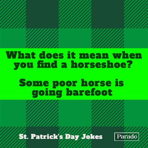 Funny St Patrick S Day Jokes Parade