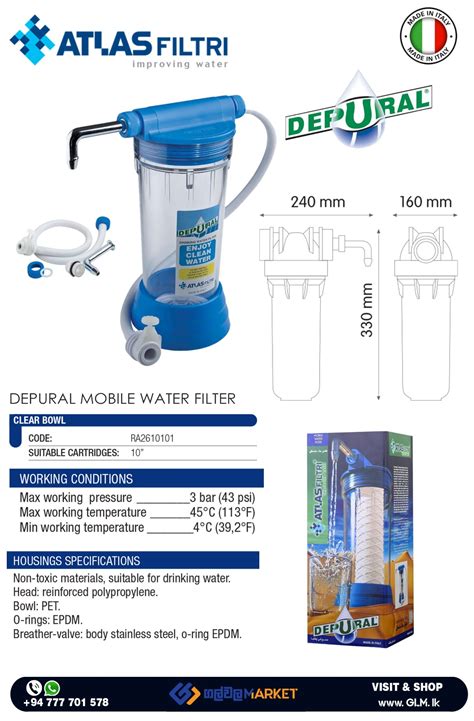 ATLAS FILTRI WATER FILTER ITALY