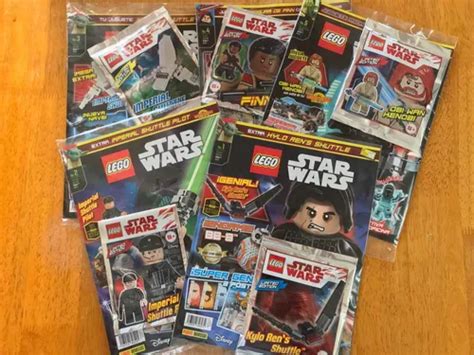 Lego Star Wars Magazine Panini Revistas Al Con Polybag Env O Gratis