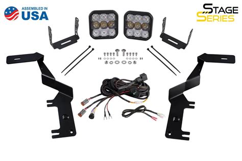 Diode Dynamics Led Ditch Light Kit 2017 2022 Ford F250f350 Super Dut Square1 Offroad