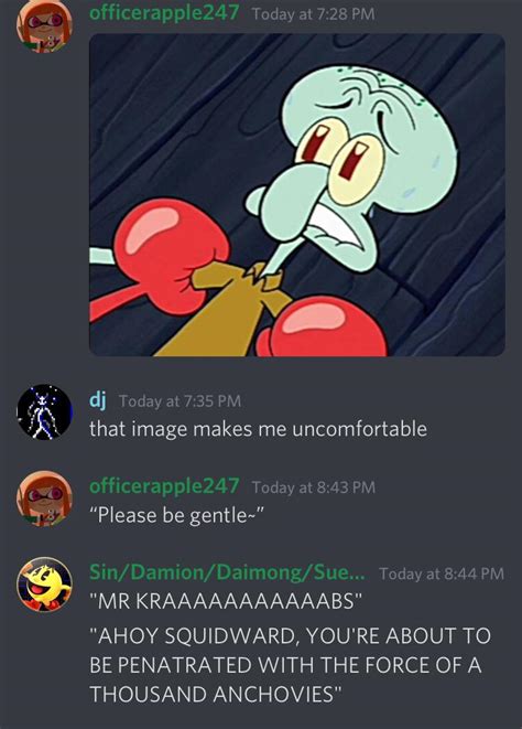 Cursed Squidward Cursedcomments