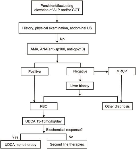 Primary Biliary Cirrhosis Stages Formula