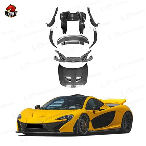 P1 Style Carbon Fiber Body Kit For Mclaren 650S