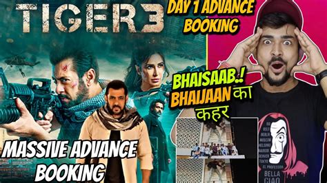 TIGER 3 MASSIVE Advance Booking Report Salman Khan Katrina Kaif