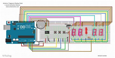 Arduino Based 7 Segment Display Clock Arduino Tutorial