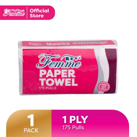 Femme Interfolded Paper Towel 1 PACK Lazada PH