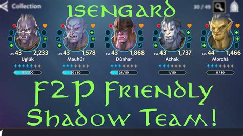 F2P Friendly Shadow Squad Isengard Has Strength And Longevity In LOTR