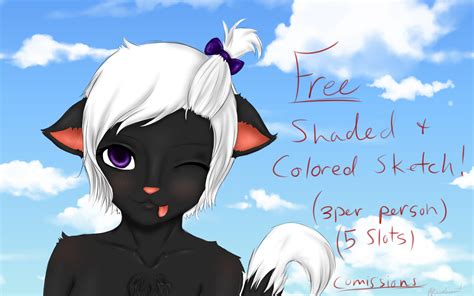 Free Coloured Sketch Commissions D By Iridecent On Deviantart