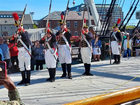 Charlestown Navy Yard – Yard Day Presentations – 1812 US Marine Guard