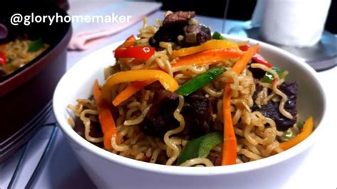 Easy Healthy Way To Make Indomie Noodles With Veggies I Added Suya