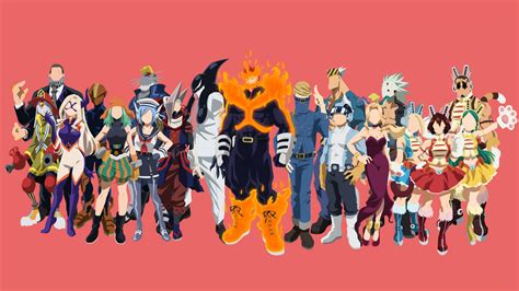 My Hero Academia - Pro Heroes by VK-for-da-win on DeviantArt