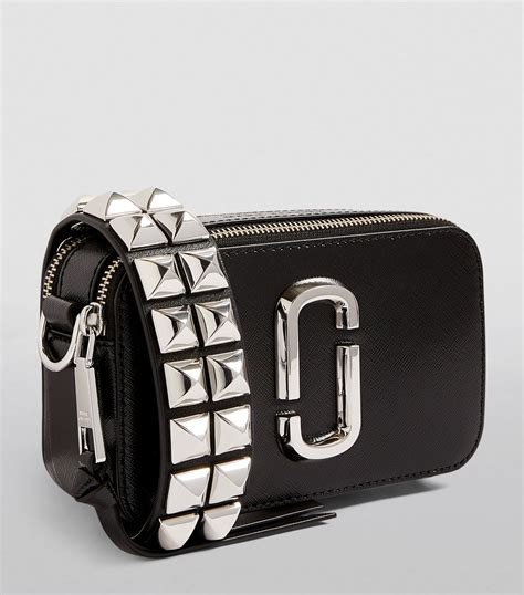 Marc Jacobs The Marc Jacobs Studded Snapshot Cross-Body Bag | Harrods AU