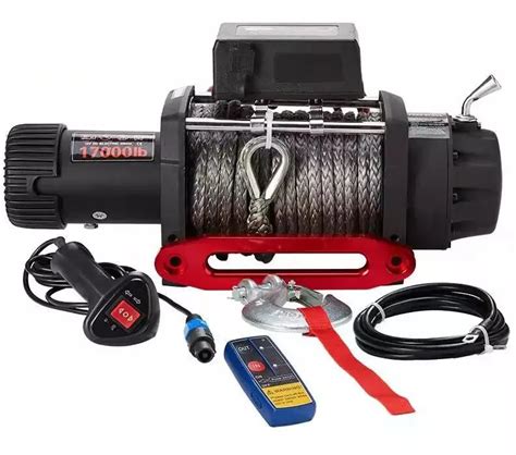 12000lbs Lbs off Road Car Trailer Wire Rope Electric Winch - Manual Winch and Hand Winch