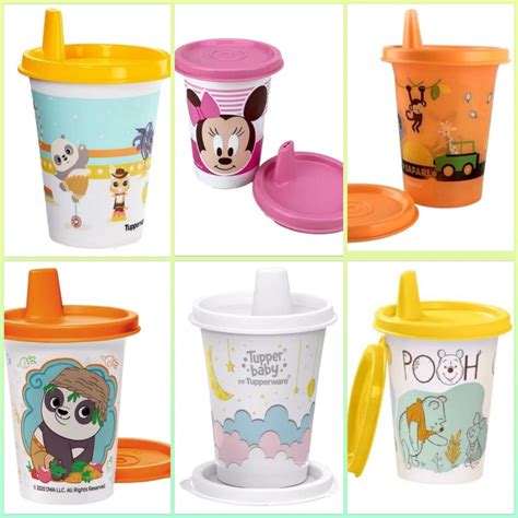 Copos Tupperware Original Infantil copinho bico Bebê 200ml Copo de