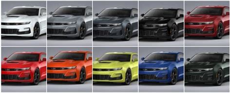 Camaro Colors