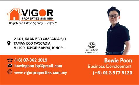 Vigor Properties Sdn Bhd Property Of Malaysia Johor Bahru For Sale Rent